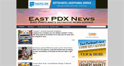 Desktop Screenshot of eastpdxnews.com